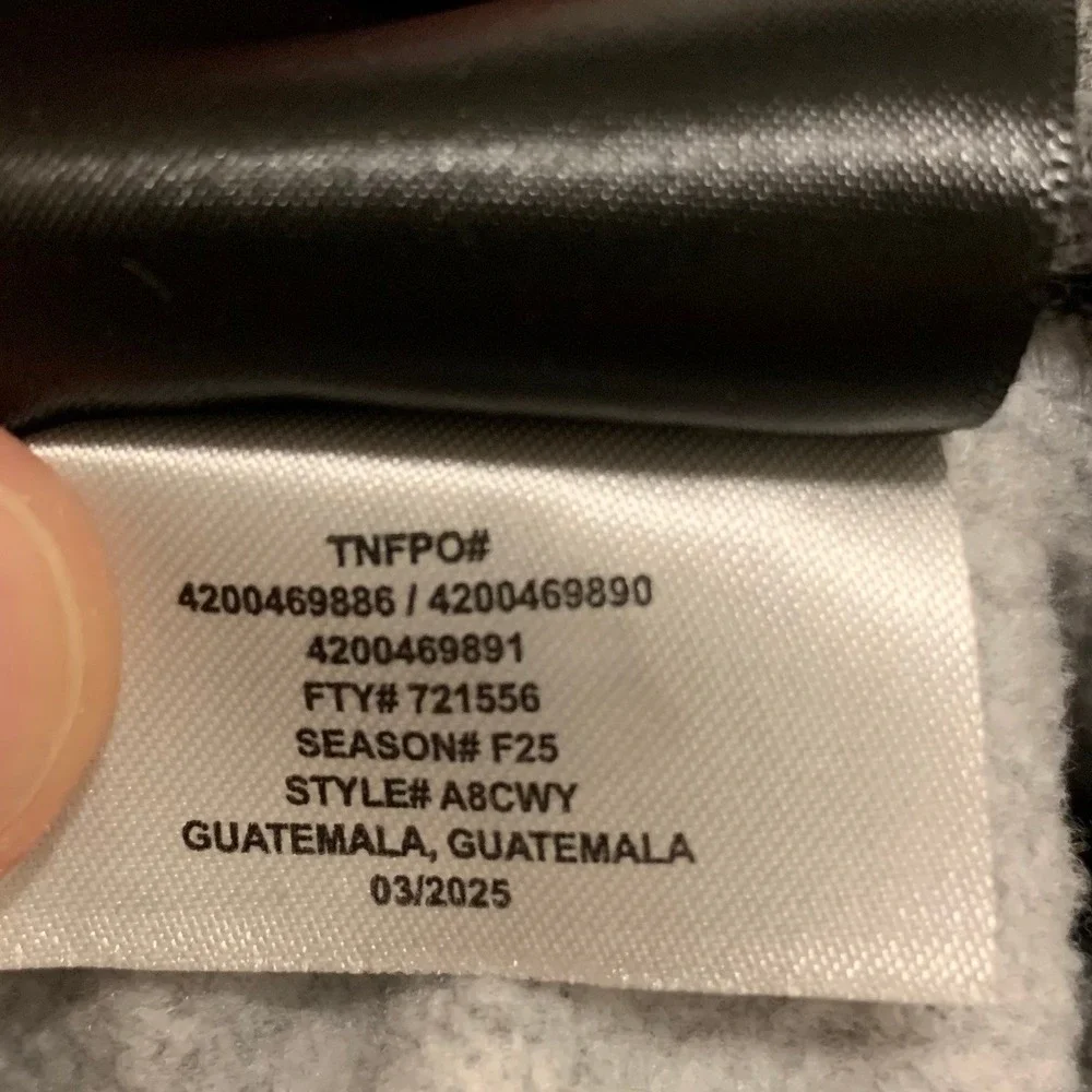 The North Face Circular Design Fleece Jogger Sweatpants Mens M 30x28 Gray A8CWY